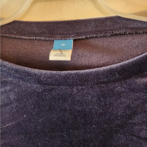 Old navy oversized cropped sweater size xs purple - Picture 3 of 3